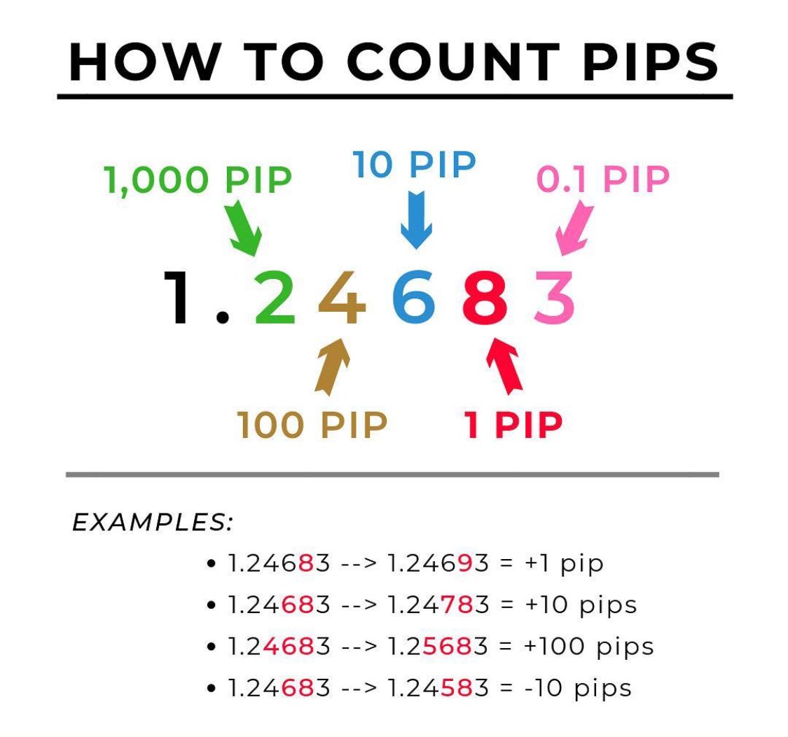 The Smallest Price movement: Pips