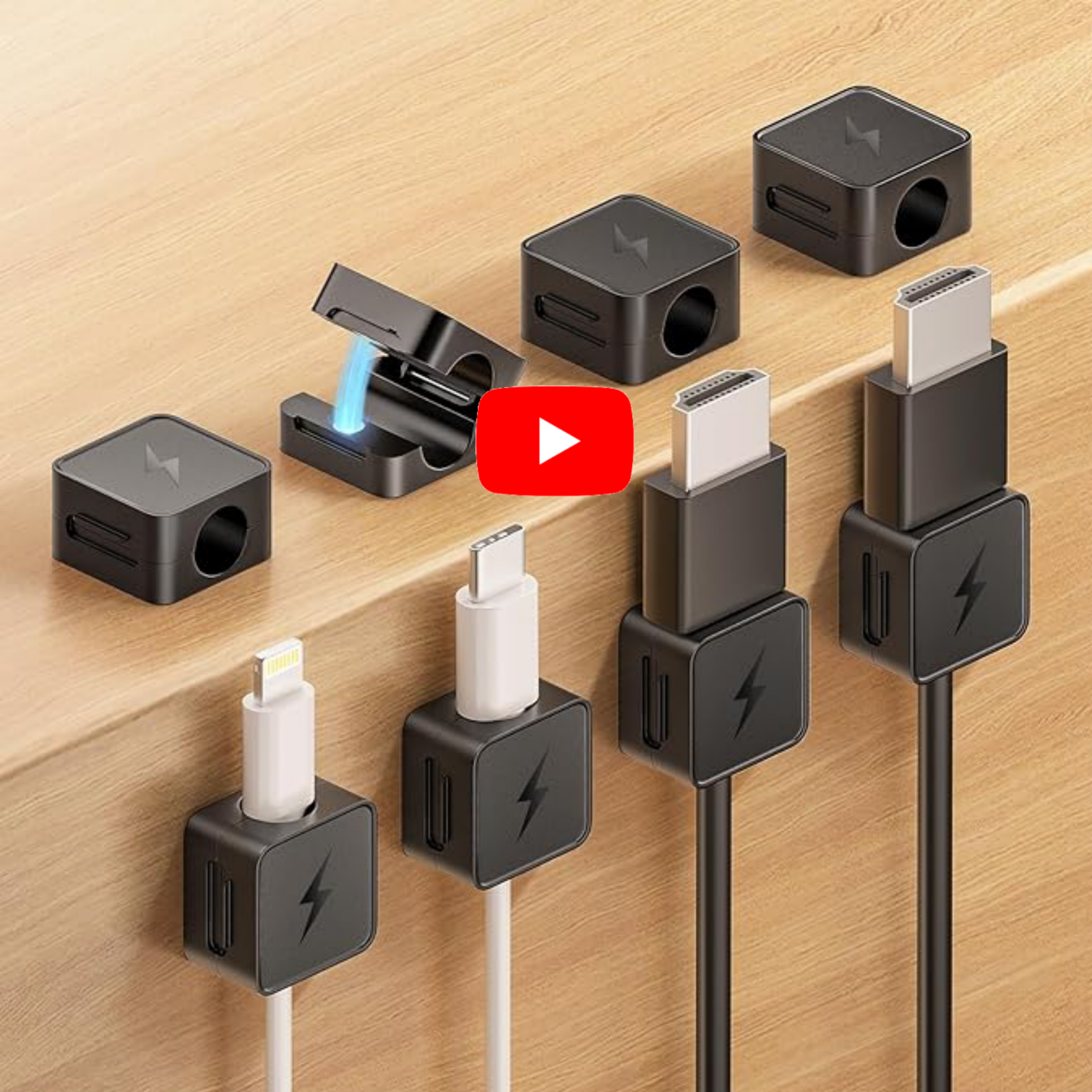 Magnetic Cable Organizer Clips